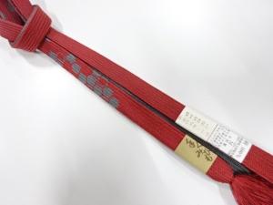 未使用品　正絹　手組帯締め